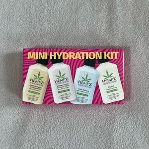 Hempz Mini Hydration Kit - Cream, Green, Blue, White